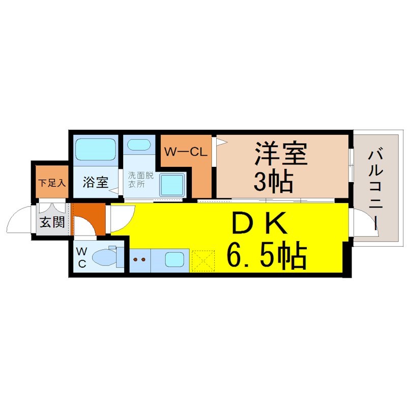 エステムコート名古屋鶴舞IIレアーヴ 間取り