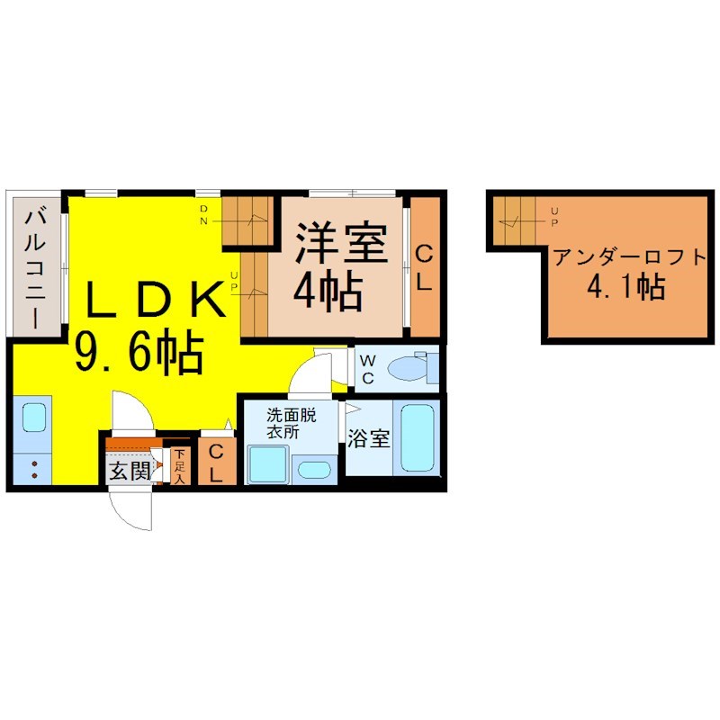 ラ・ナチュール大須 間取り