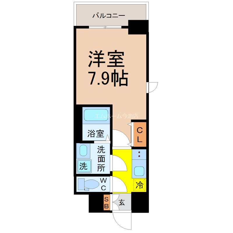 メイクス新栄（シンサカエ） 間取り
