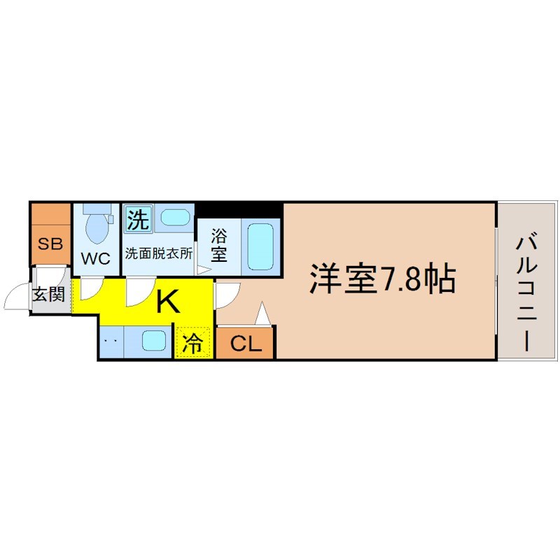 メイクス名駅太閤 間取り