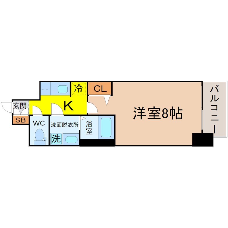 メイクス名駅太閤 間取り