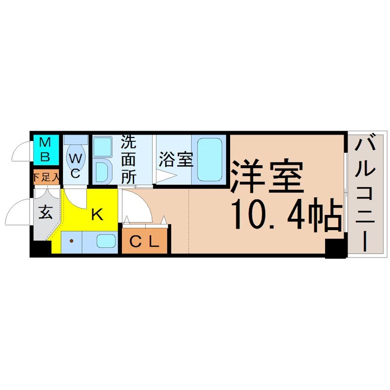 サウス名駅 間取り