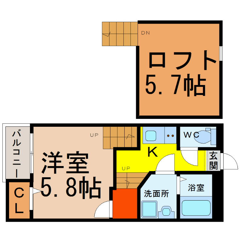 Ｃｒｅｏ堀田壱番館 間取り