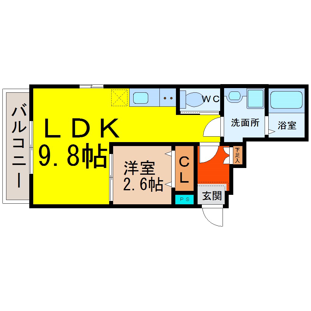グランテラス新瑞橋 間取り
