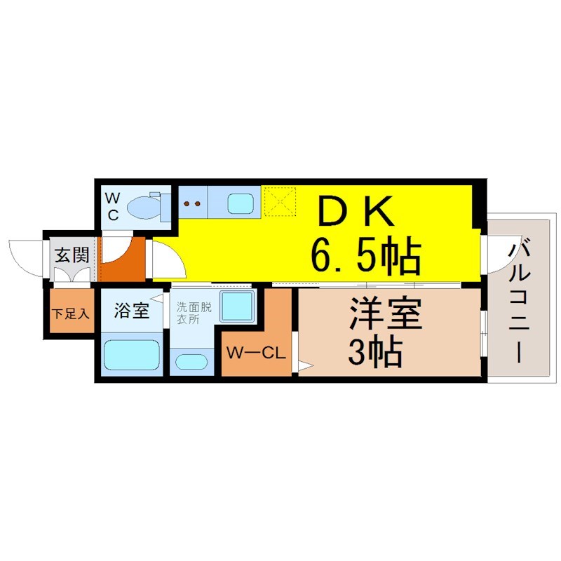 エステムコート名古屋鶴舞IIレアーヴ 間取り