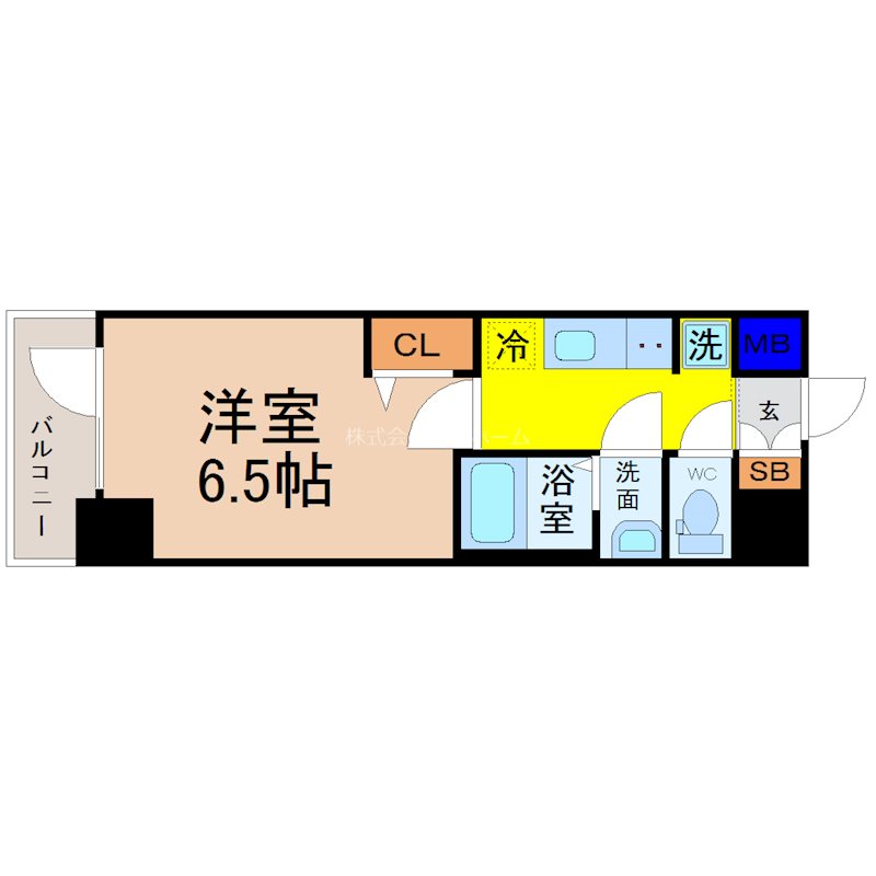 プレサンス新栄ユリシス 間取り