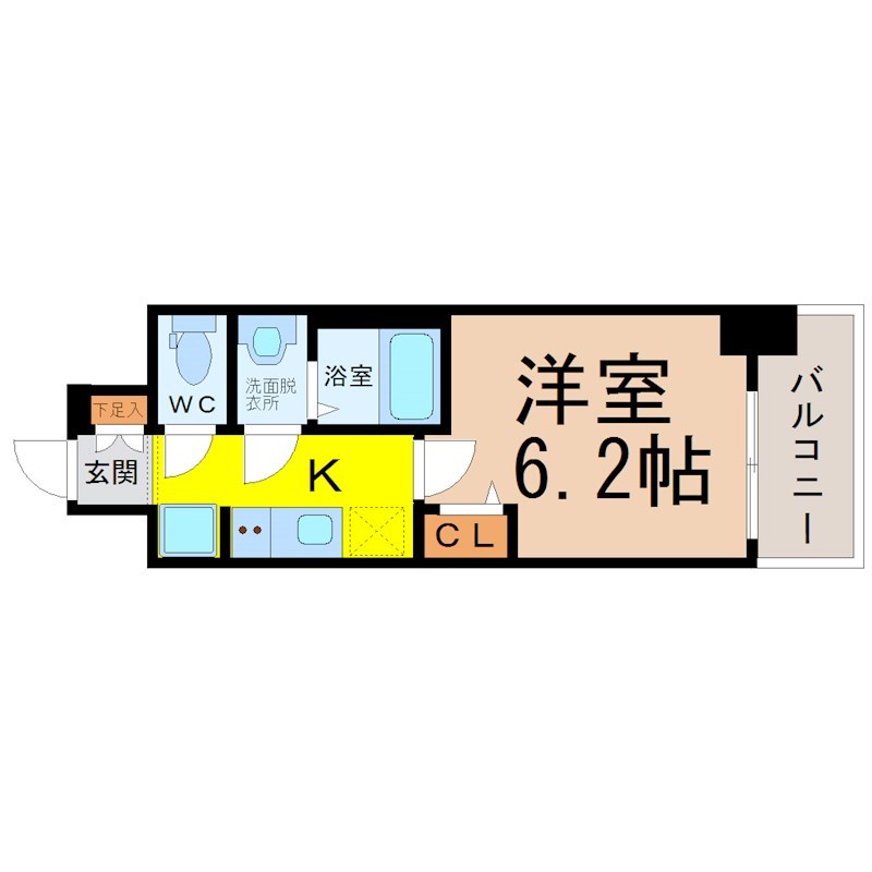 プレサンス新栄ユリシス 間取り