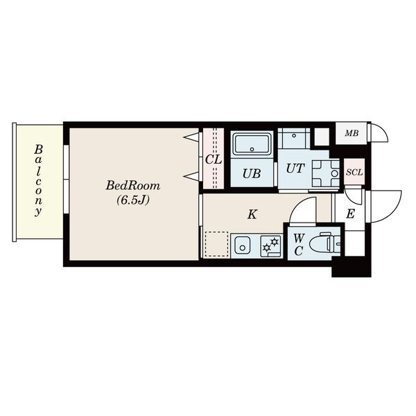 S-RESIDENCE浅間町 間取り