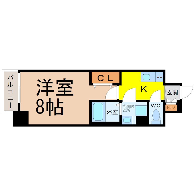 エスリード金山クラッシィ 間取り