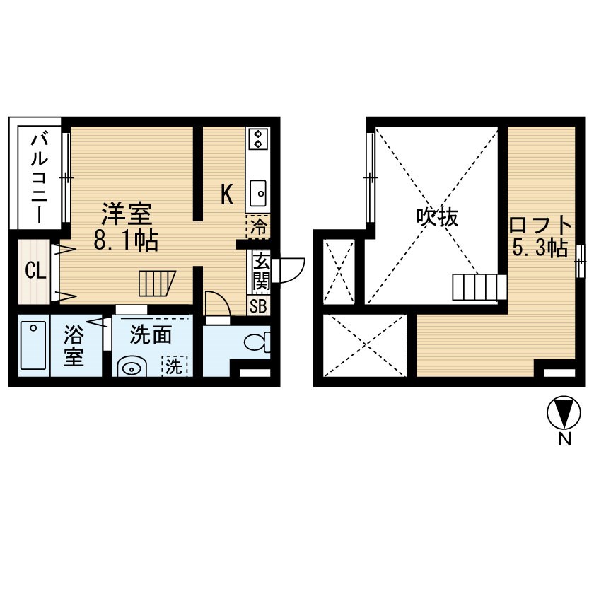 ＣＯＮＦＯＲＴ大畑 間取り