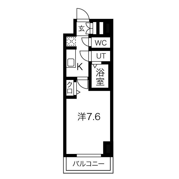 ディアレイシャス尾頭橋 間取り