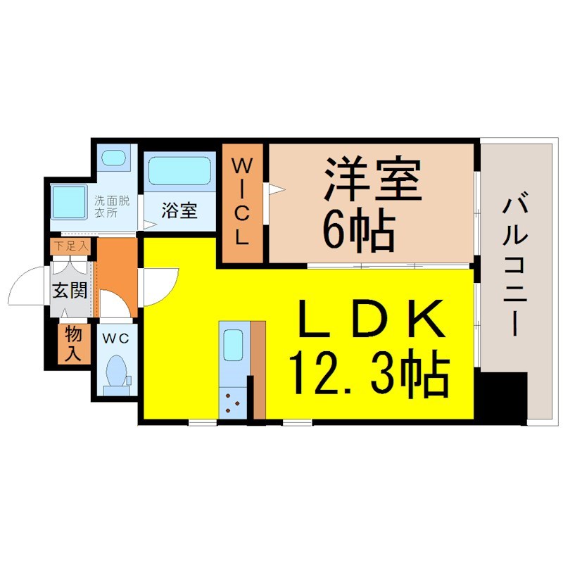 Ｓ－ＦＯＲＴ大須観音 間取り