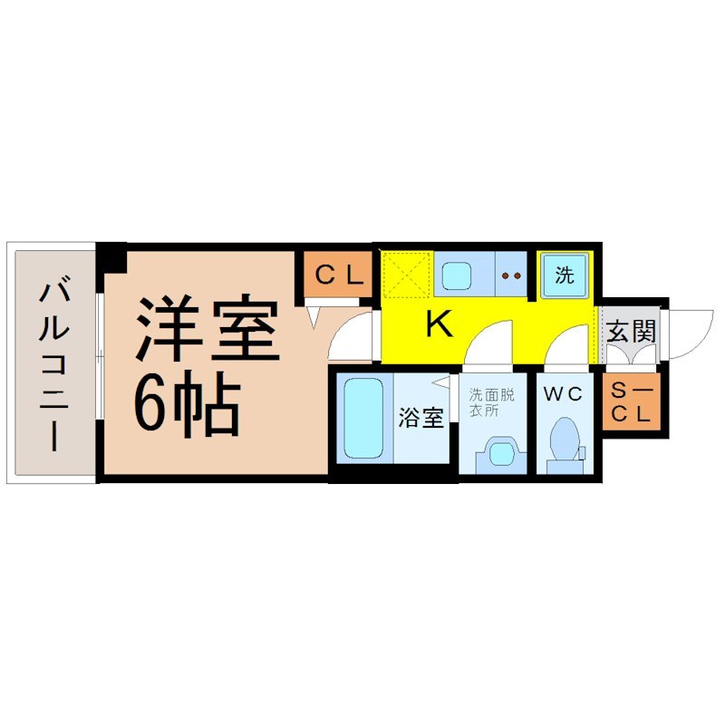 ディアレイシャス金山 間取り