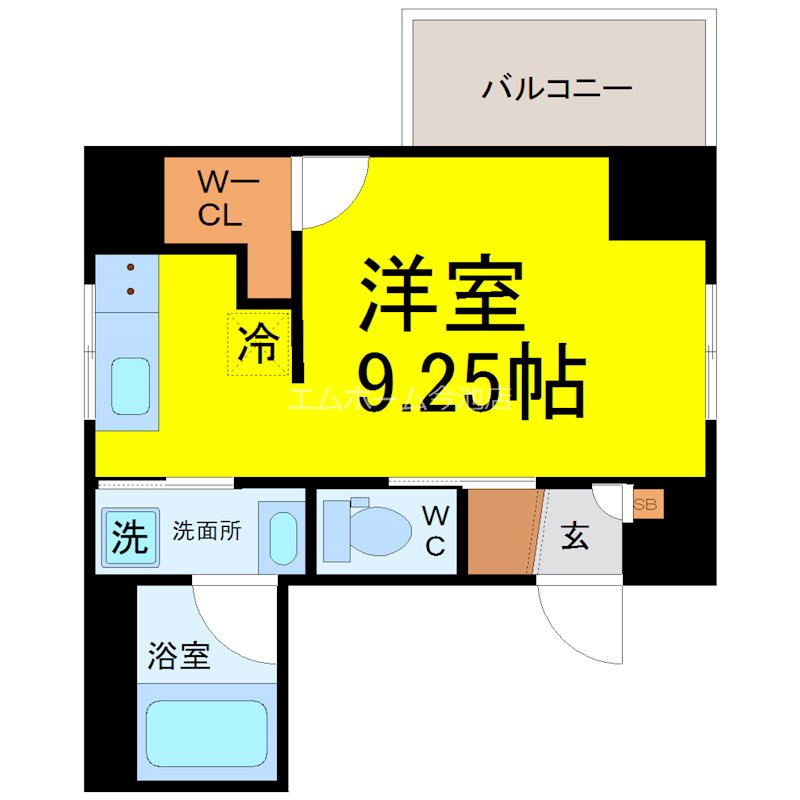 Casa Avenue Ikeshita 間取り