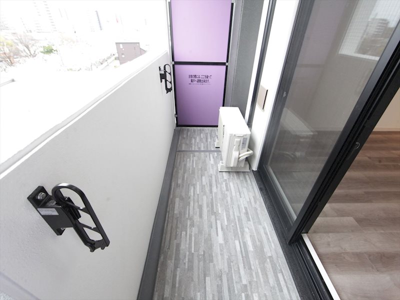 S-RESIDENCE志賀本通North ベランダ