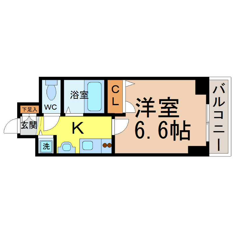 プレサンス千種駅前ネオステージ 間取り