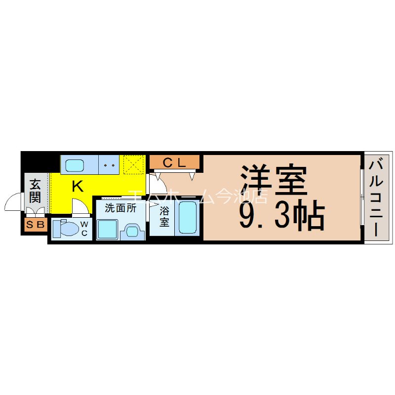 KDXレジデンス今池 間取り