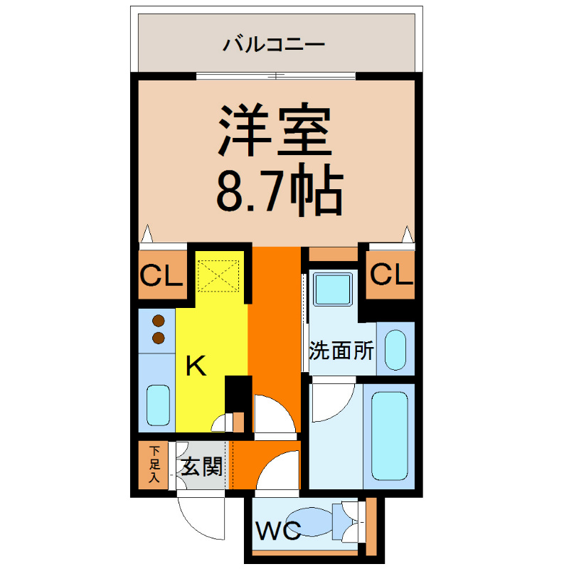 ＣＡＳＳＩＡ車道 間取り