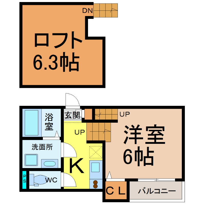 ＨＵＭＭＩＮＧＬＩＦＥ中村区役所 間取り