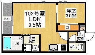 Grandtic　Etincelle（エタンセル） 間取り