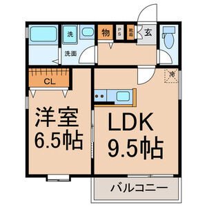 クラージュ吹上 間取り