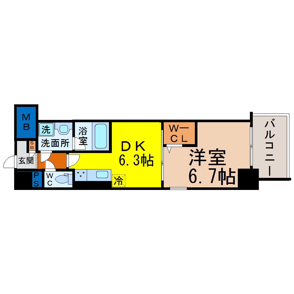 ルナクレシエンテ 間取り