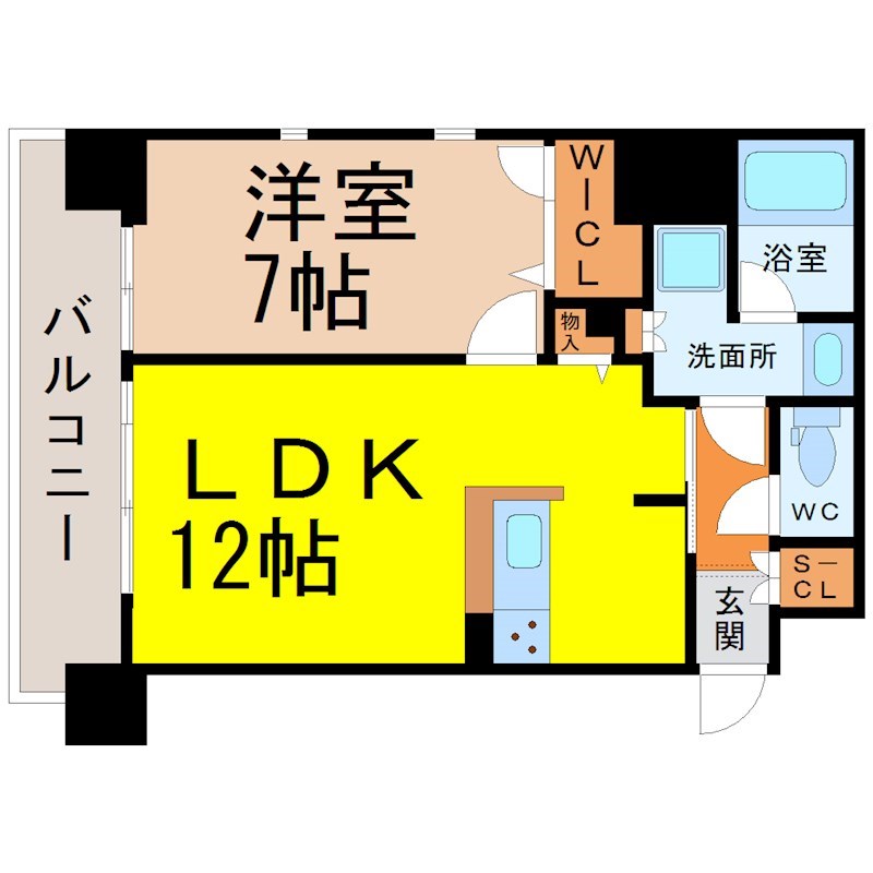 ファーストレジデンス栄 間取り