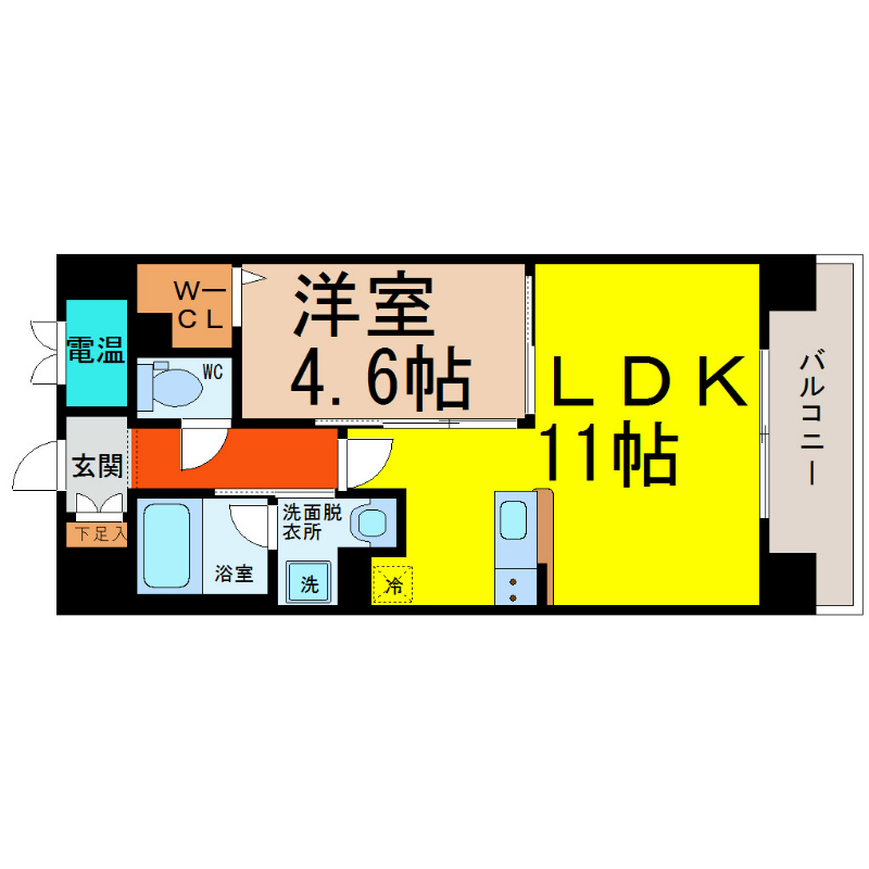 Ｎａｖｉｇｌｉｏ　Ｐａｌａｚｚｏ（ナヴィリオパラッツォ） 間取り