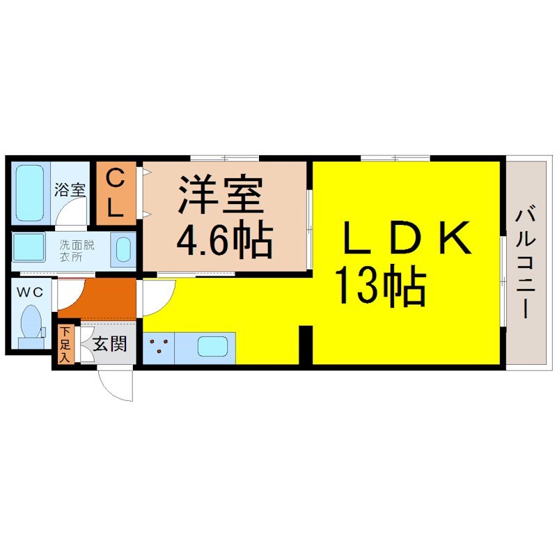 プリミエール東水切町II 間取り