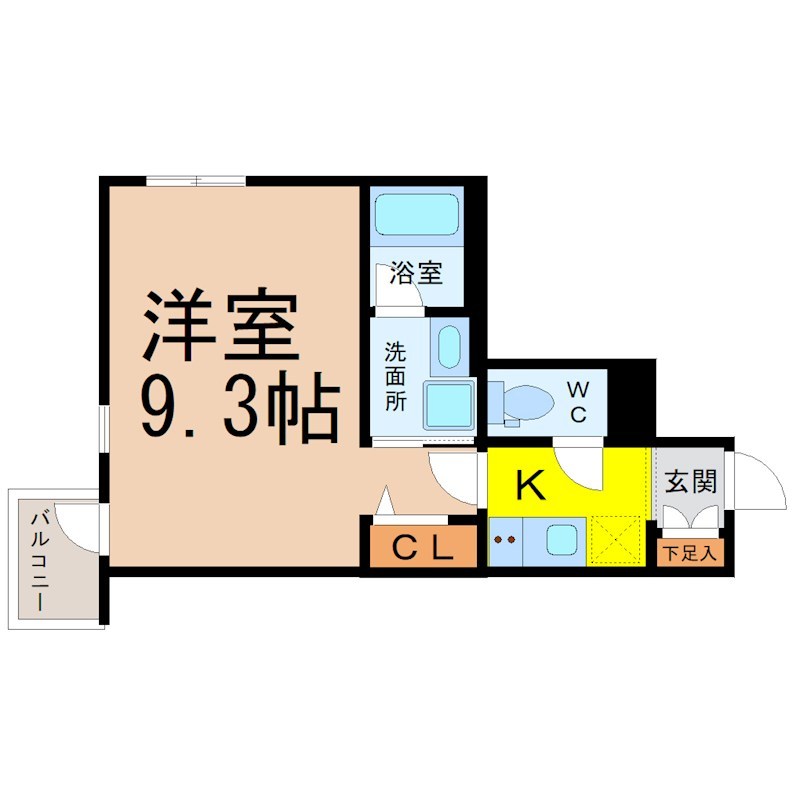 Ｅ－ｃｉｔｙ大須 間取り