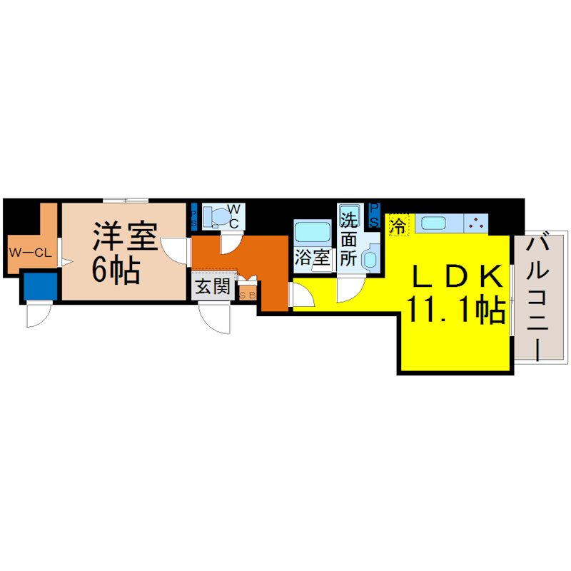 笹島アイサンメゾン 間取り