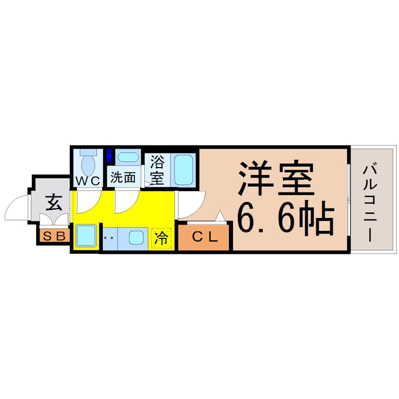 プレサンス名古屋駅ゲート 間取り