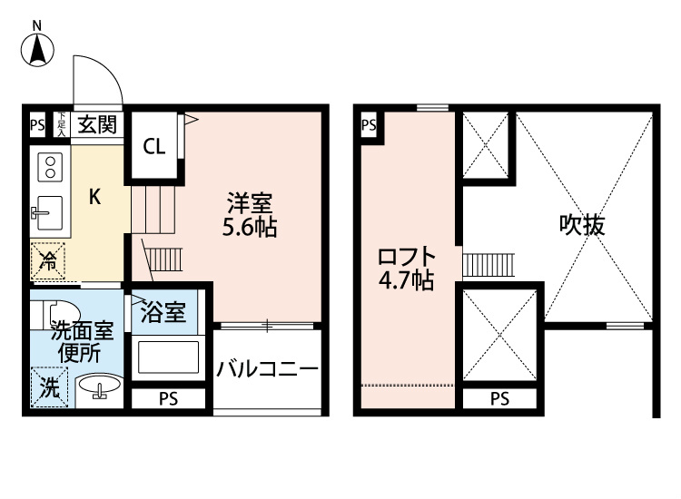 青空と光のルーチェ 間取り