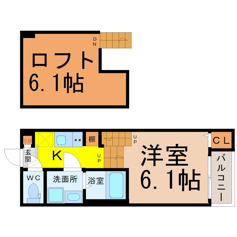 テラスサクラ瑞穂松園 間取り