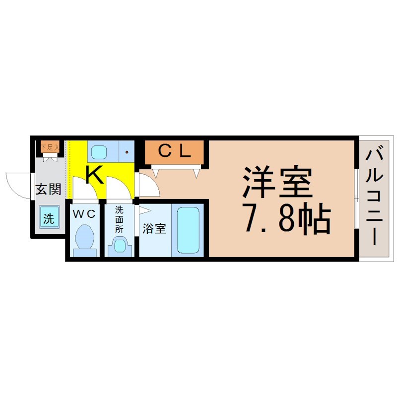 ＲＥＧＡＬＯ桜本町（レガーロ桜本町） 間取り