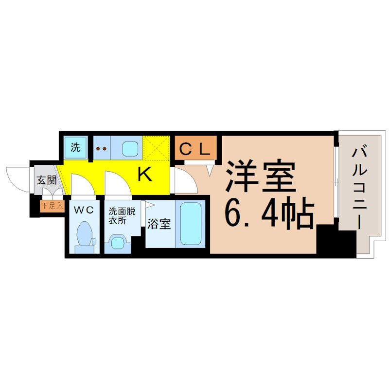 プレサンス鶴舞駅前レジス 間取り