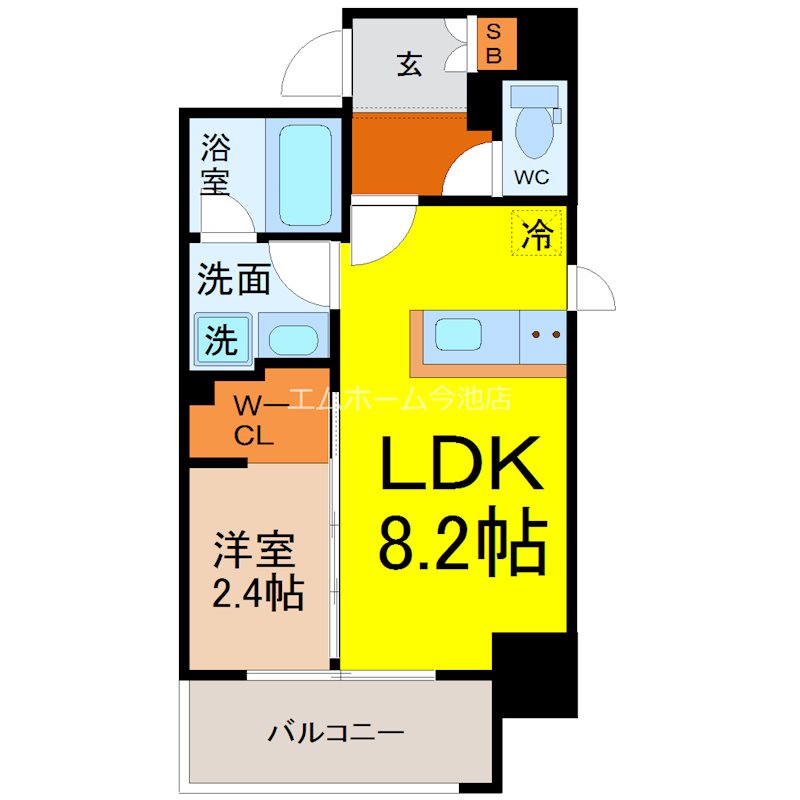 パートナーズ今池 間取り
