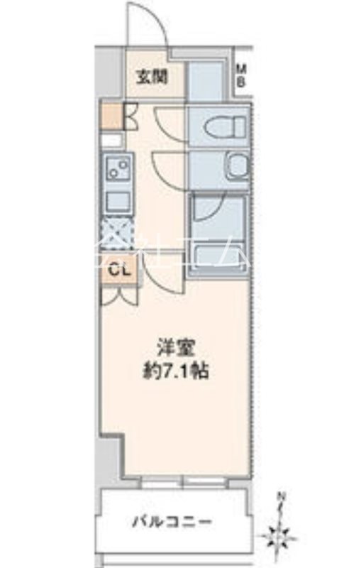 リヴシティ栄弐番館 間取り