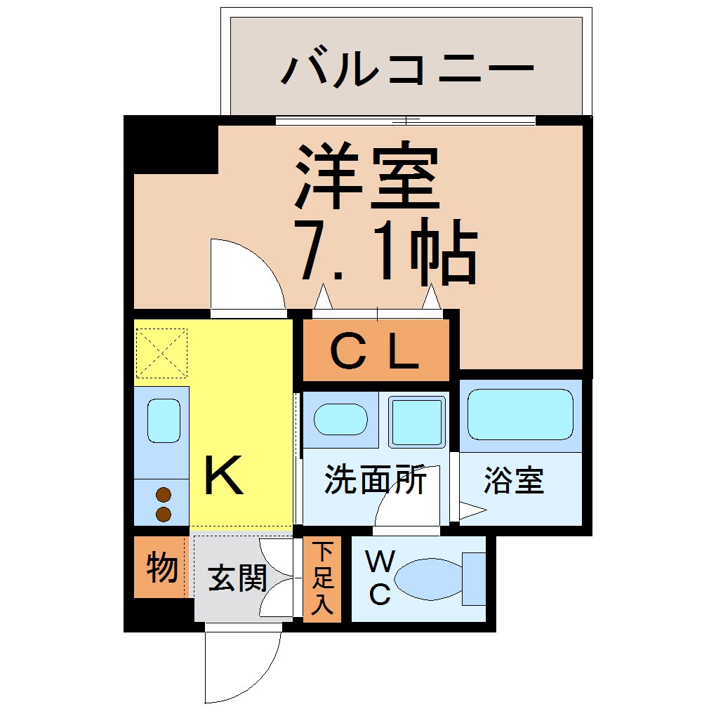 リアライズ代官町 間取り