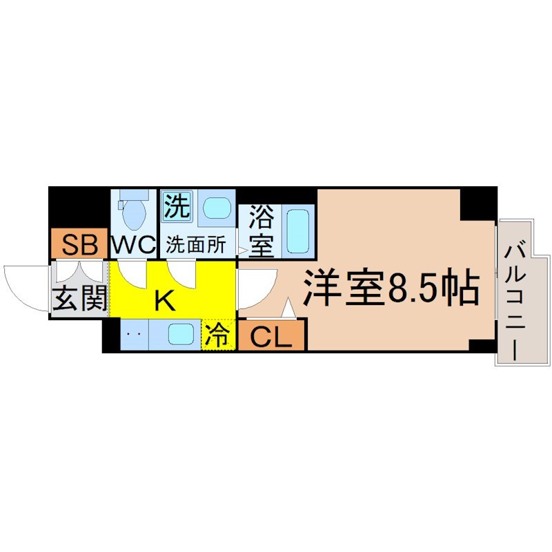 ファステート名古屋駅前アルティス 間取り