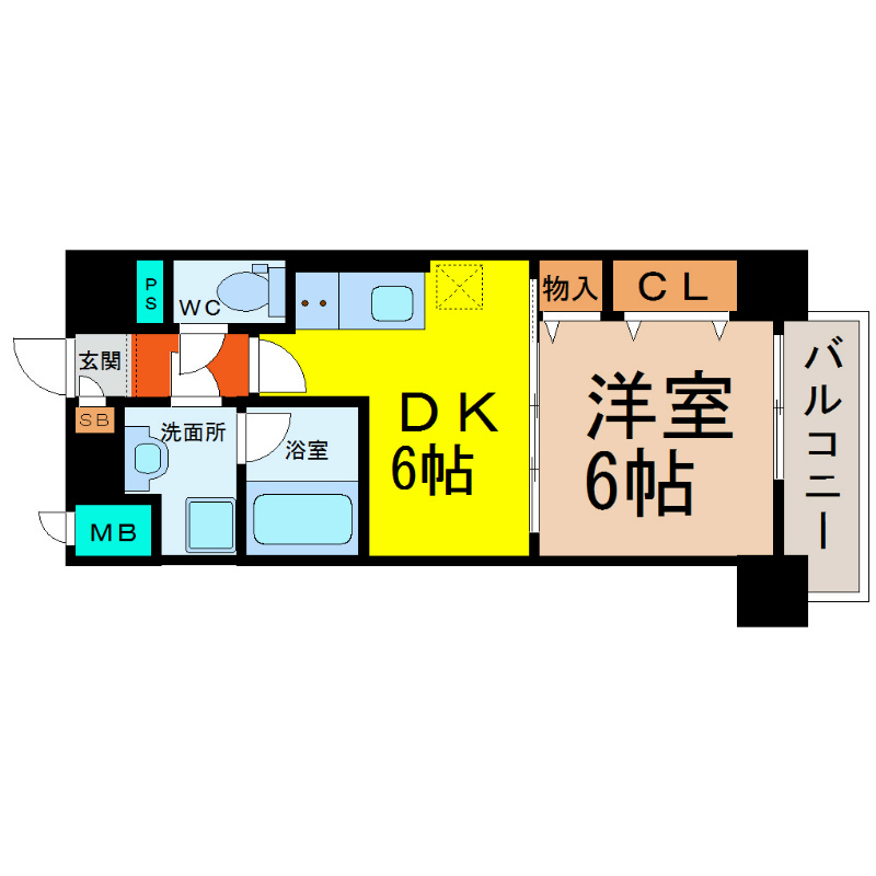 ＭＯＮＹＯＩＥ（モンヨイーエ） 間取り