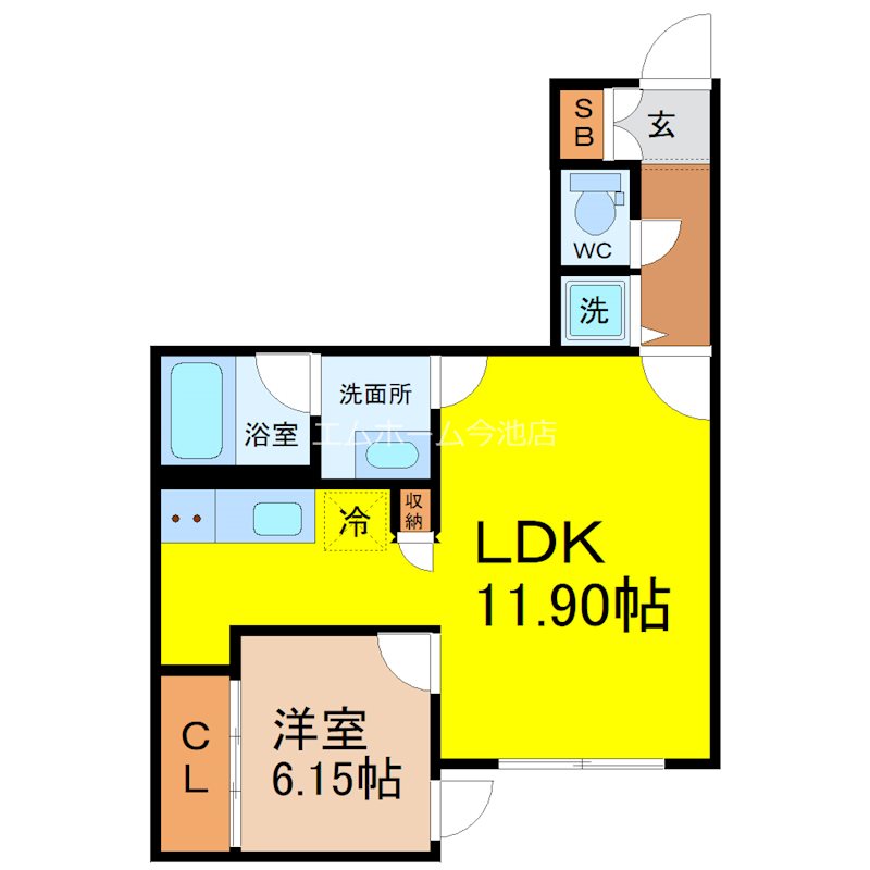 quador noie 今池 間取り