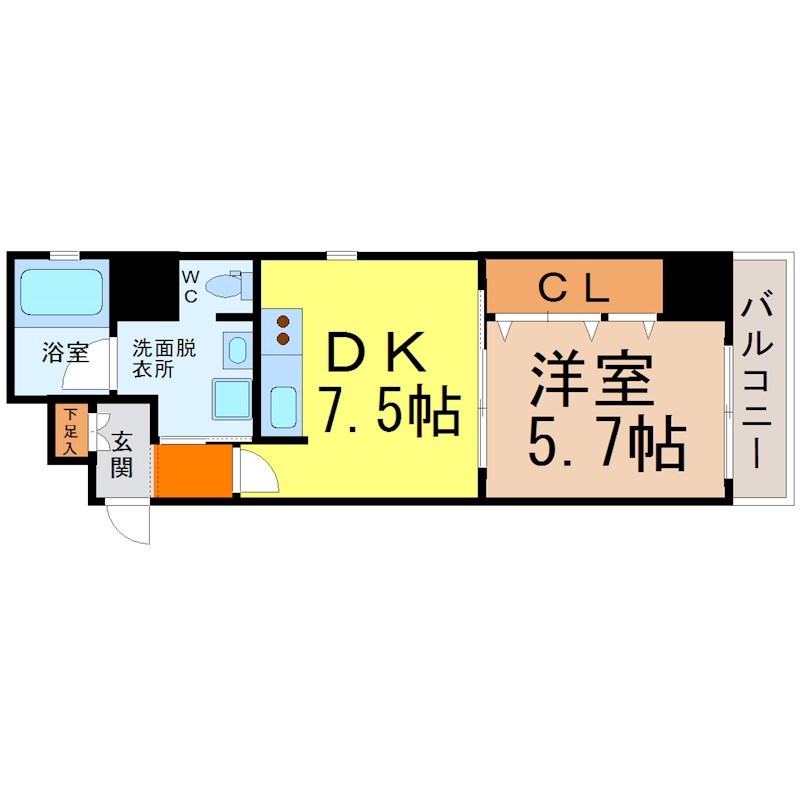 ＲＩＤＧＥ大曾根 間取り