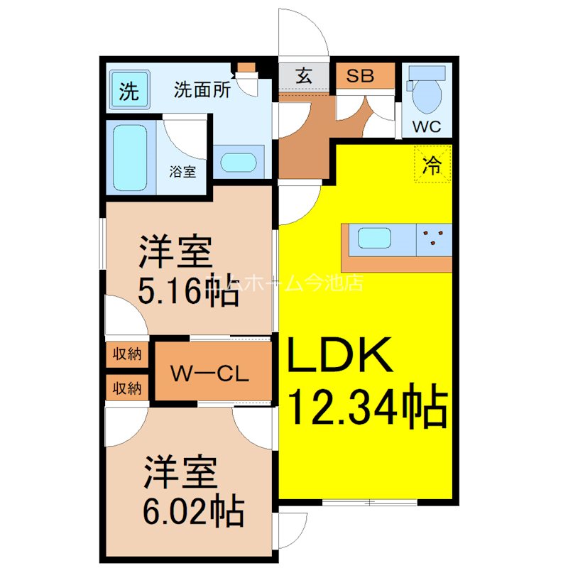 quador noie 今池 間取り