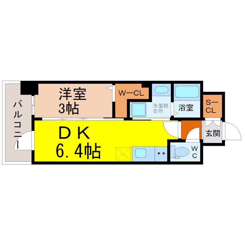 エステムコート名古屋サウスネクスト 間取り
