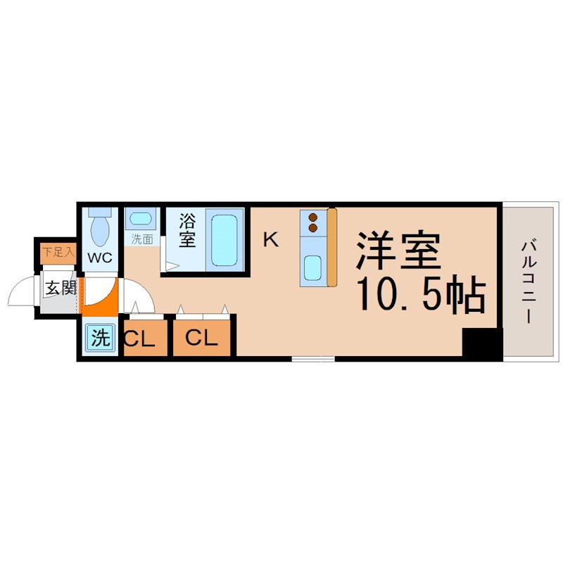 エルミタージュ名駅西 間取り