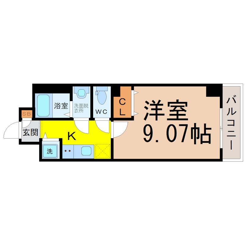 プレストンズ新栄 間取り