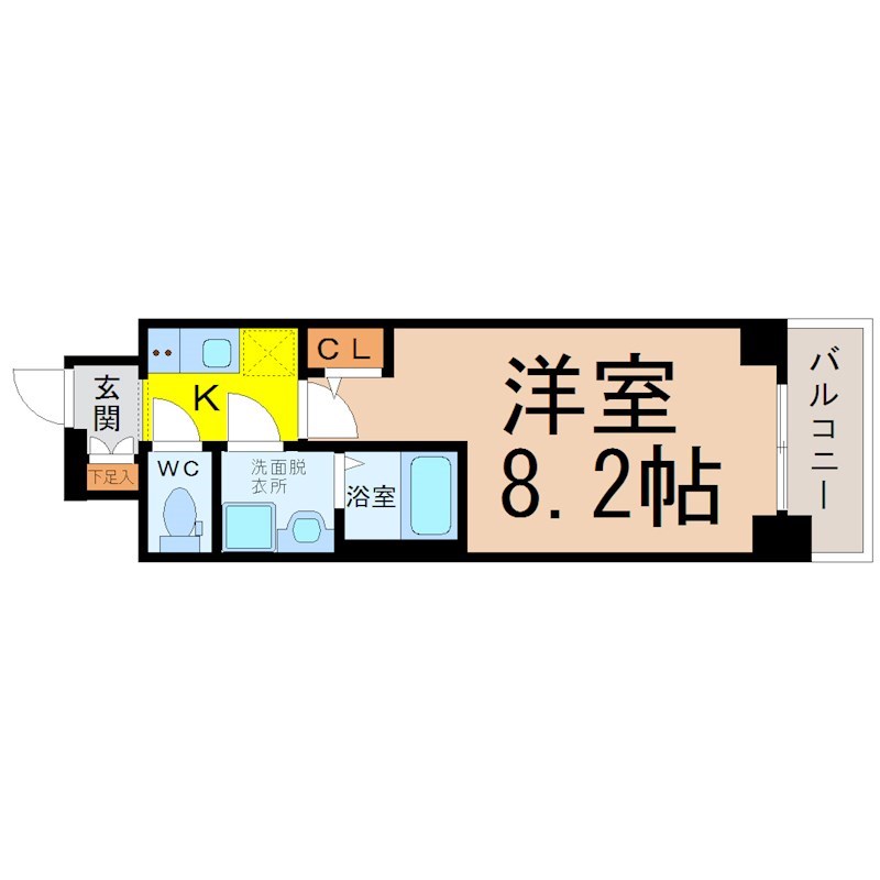Ｓ－ＲＥＳＩＤＥＮＣＥ熱田 間取り