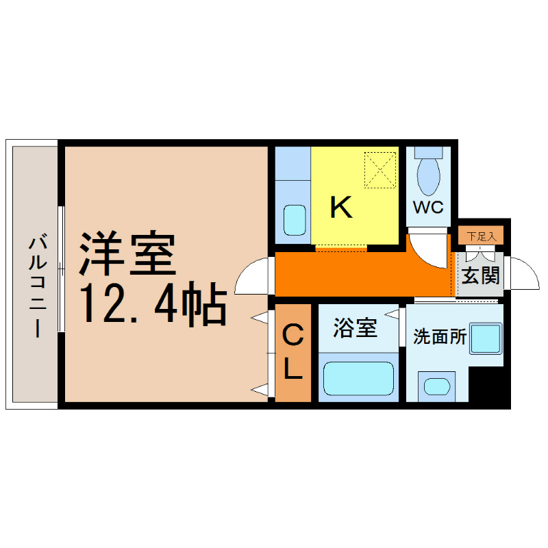 鶴羽之彩 間取り