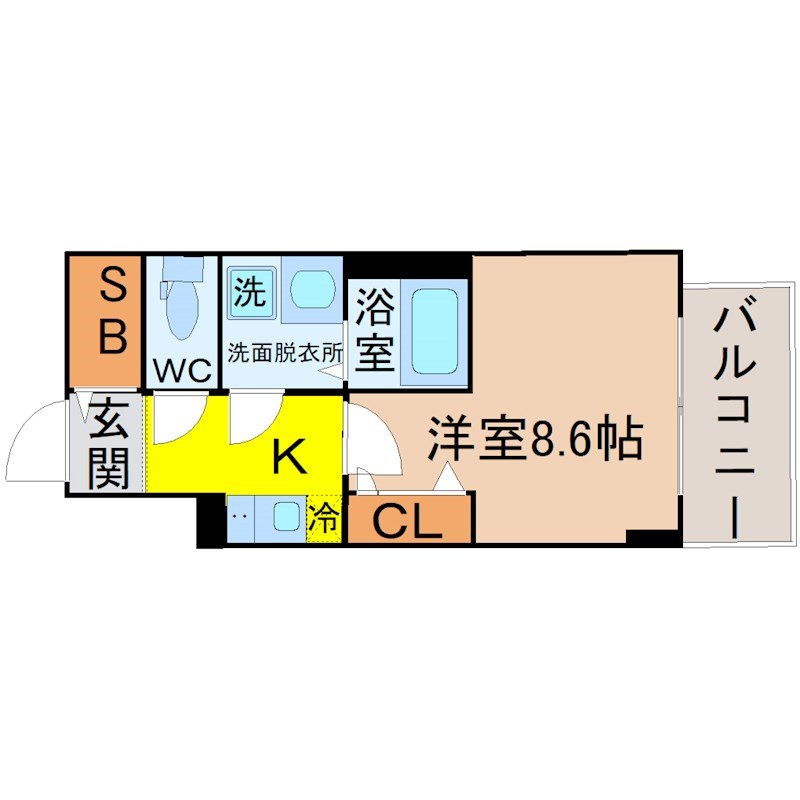 ファステート名古屋駅前アルティス 間取り